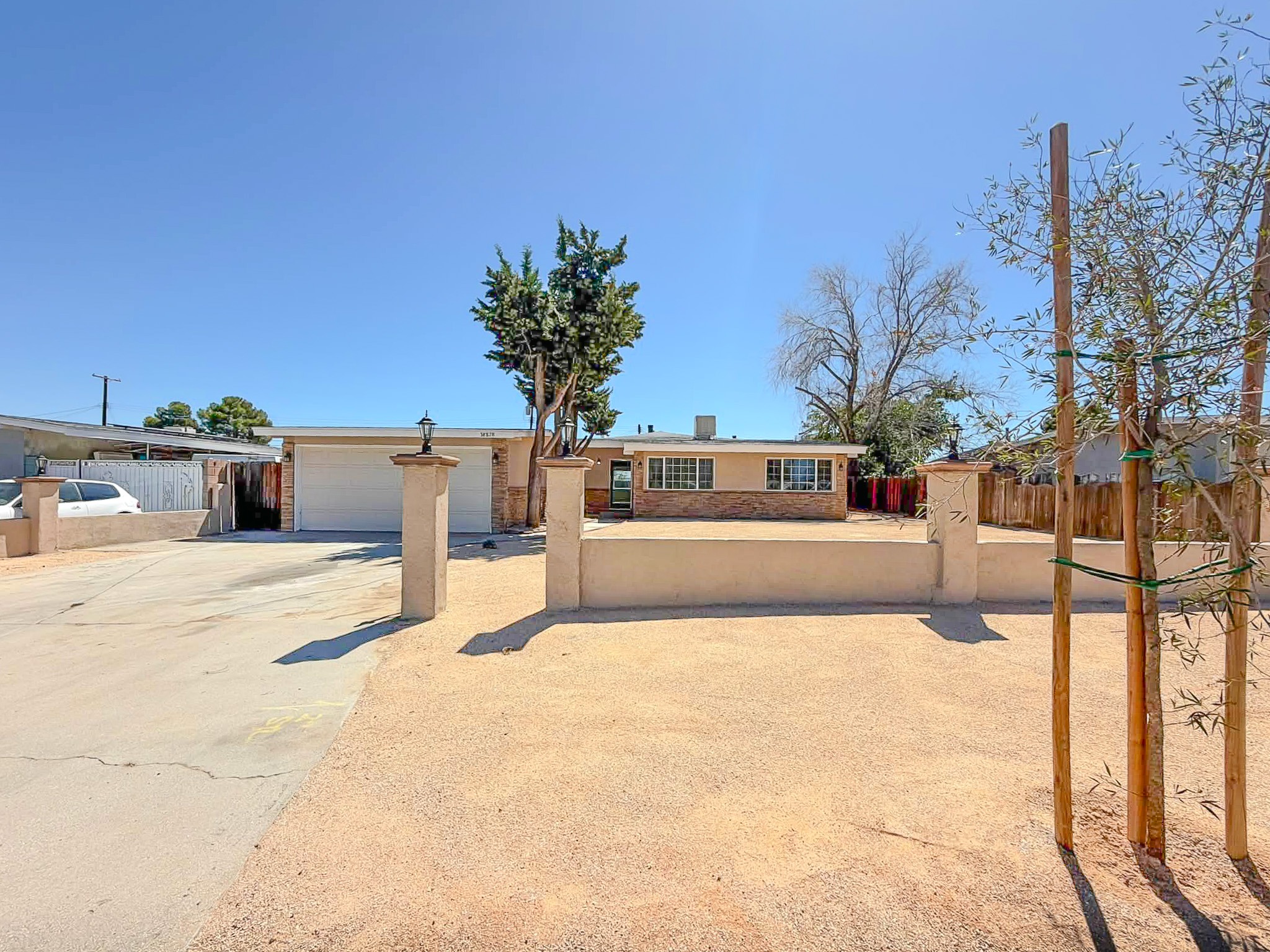 Front exterior of 38878 Sage Tree Street in Palmdale, California